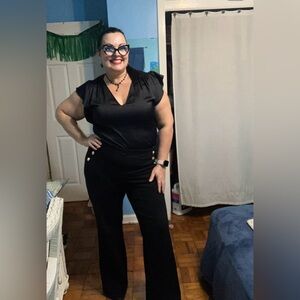 Chico’s Emme Mariner wide leg trousers